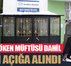 Palandöken Müftüsü dahil 7 kişi açığa alındı
