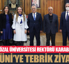 Rektör Karabulut’tan Atatürk Üniversitesine tebrik ziyareti