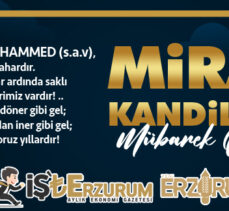 MİRAÇ KANDİLİMİZ MÜBAREK OLSUN