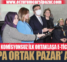 Coğrafi işaretli ürünler de satılacak