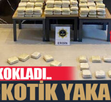 Erzurum’da valiz içinde 103 kilo 550 gram eroin ele geçirildi