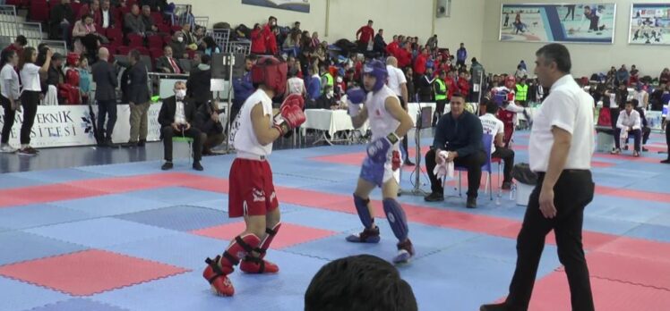 Erzurum’da Türkiye Üniversiteler Kick Boks Şampiyonası heyecanı