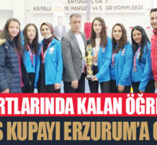 Gümüş kupa Erzurum’a