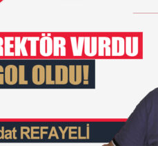 Rektör vurdu gol oldu!