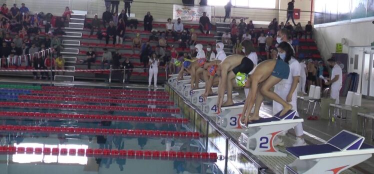 Ana Lig yüzme yarışları Erzurum’da yapılıyor