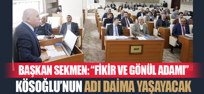 Erzurum Büyükşehir Belediye Meclisi anlamlı bir karara imza attı.