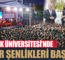 Rektör Çomaklı: “Bahar Şenliği Öğrencilerimize Moral Olacak”