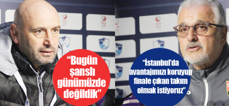 BB Erzurumspor -İstanbulspor maçın ardından