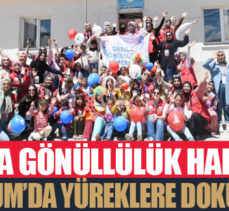 Damla gönüllülük harekatının durağı Erzurum