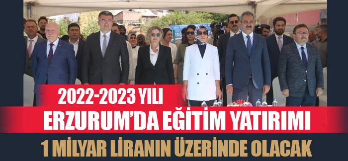 Erzurum’daki 278 milyonluk Bakanlığımızın yatırımını 888 milyona çıkardık