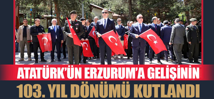 Törenler, 103 yıl önce Atatürk’ün kente giriş yaptığı İstanbulkapı’da başladı.