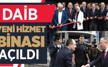  Doğu Anadolu İhracatçılar Birliği yeni hizmet binası düzenlenen törenle açıldı.