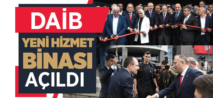  Doğu Anadolu İhracatçılar Birliği yeni hizmet binası düzenlenen törenle açıldı.