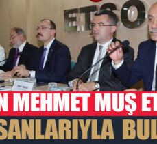 Başkanı  Yücelik, Erzurum ekonomisi ve potansiyel sektörlerle ilgili bilgiler verdi.