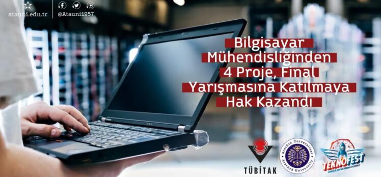 Atatürk Üniversitesi Bilgisayar Mühendisliği Bölümü Yarışmalara damga vurdu.