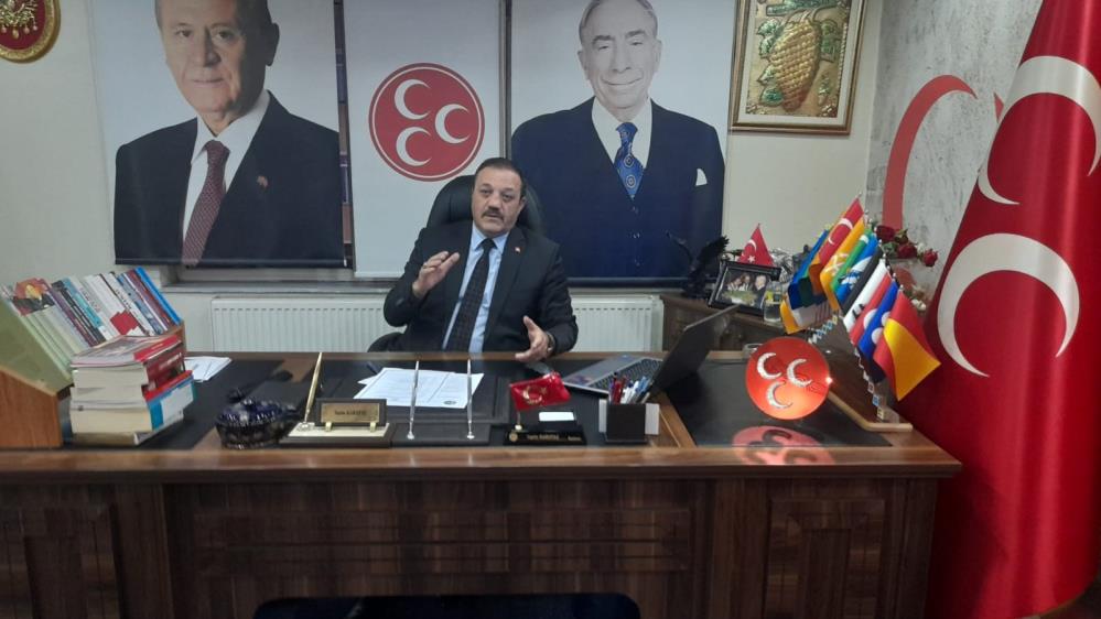 MHP Erzurum İl Başkanı Karataş’tan 3 Temmuz mesajı