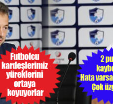 Erzurumspor-Samsunspor maçının ardından iki takım teknik direktörü açıklamalarda bulundu.