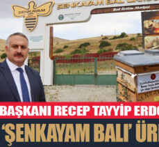 Başkan Yavuz Bedir, yakında Cumhurbaşkanı Erdoğan’ın ismi yazılan kovanı kendisine hediye edeceğiz.
