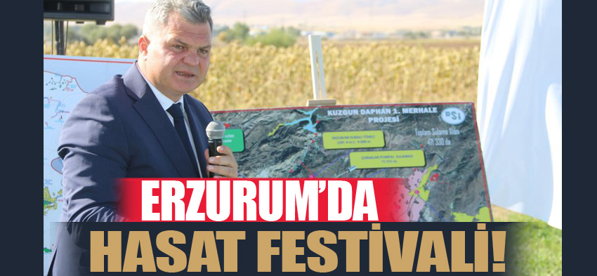 DSİ 8. Bölge Müdürlüğünün organizesinde Daphan Ovası 2022 yılı hasat festivali düzenlendi.