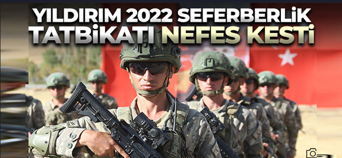 TSK planlı faaliyetleri arasında yer alan ‘Yıldırım 2022 Seferberlik Tatbikatı’ Erzurum’da başladı.