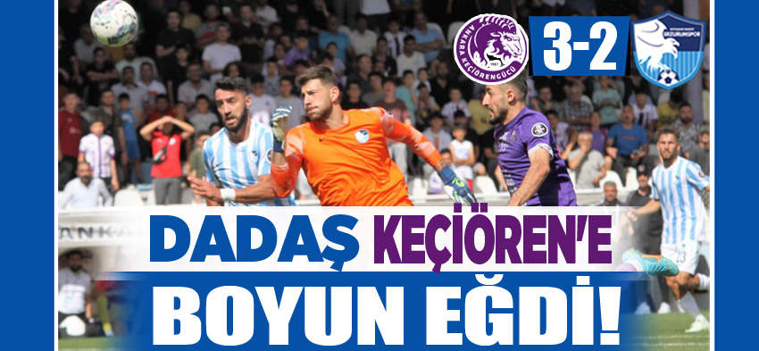 Erzurumspor FK puan veya puanlar almak için gittiği Ankara deplasmanından eli boş dönüyor!..