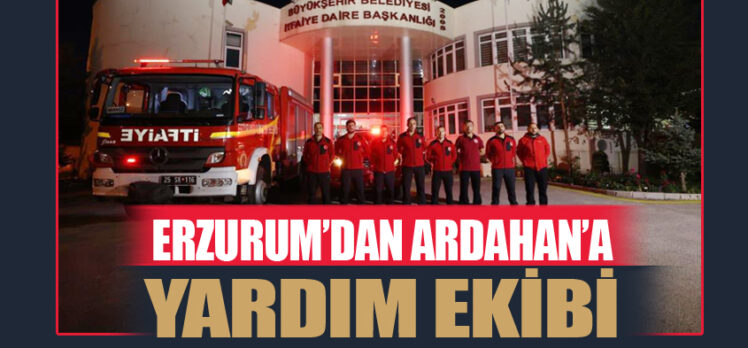  Büyükşehir Belediyesi, Erzurum’da da hissedilen deprem sonrası hemen harekete geçti!.