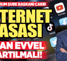 Anadolu Basın Birliği Erzurum Şube Başkanı Çakır: “İnternet yasası bir an evvel çıkartılmalı”