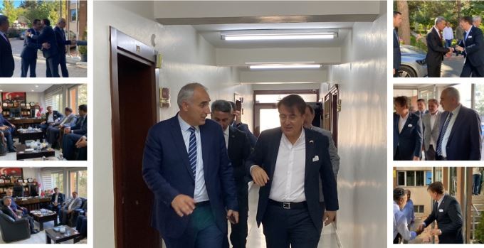 AK Parti Milletvekili Aydemir il kamu kuruluşları yöneticilerini ziyaret ederek,istişarelerde bulundu.