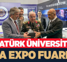 Atatürk Üniversitesinin yer aldığı, SAHA EXPO Savunma Havacılık ve Uzay Sanayi Fuarı devam ediyor.