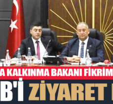 Erzurum’a gelen Kosova Kalkınma Bakanı ve KDTP Genel Başkanı Fikrim Damka, (DAİB) ziyaret etti.