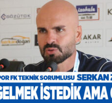 Erzurumspor FK Teknik Sorumlusu Serkan Zaimoğlu, Bodrumspor maçının ardından konuştu!.