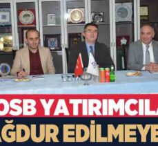 2. OSB Müteşebbis Heyet Başkan Vekili Özakalın 1. Etap’taki yatırımlar 3. Etap’a taşınacak.
