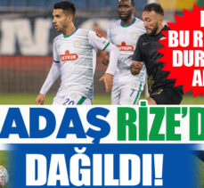 Erzurumspor’da kötü gidişat devam ediyor. Rize’den ilk yarıda 3 gol yedik mağlup olduk!.