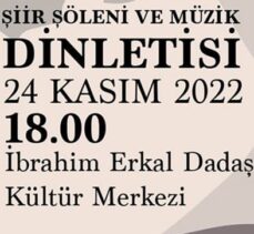 TYB Erzurum Şubesi Öğretmenler Gününü İbrahim Erkal Kültür Merkezi’nde kutlayacak
