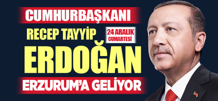 Cumhurbaşkanı ve AK Parti Genel Başkanı Recep Tayyip Erdoğan Dadaşlarla buluşacak!