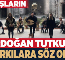 İbrahim Erkal’ın “Tutku” adlı eserinin sözlerini değiştirerek, Cumhurbaşkanı Erdoğan için klip çektiler.