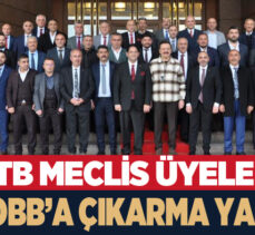 Erzurum Ticaret Borsası Yönetim Kurulu ve Meclisi, TOBB  Başkanı Hisarcıklıoğlu’nu ziyaret etti.