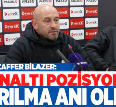 Erzurumspor FK Teknik Direktör Muzaffer Bilazer, maçın ardından açıklamalarda bulundu.