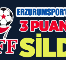 TFF Kulüp Lisans Kurulu, eksiklerini tamamlayamayan Erzurumspor’a 3 puan silme cezası verdi.