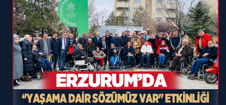 Türkiye Sakatlar Derneği Erzurum Şubesi tarafından üye dayanışma toplantısı düzenlendi!..