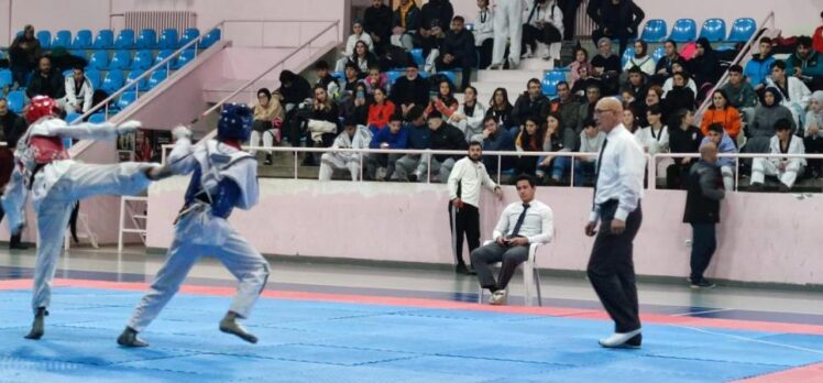 Erzurum’da düzenlenen Okul Sporları Taekwondo müsabakaları nefes kesti.