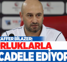 Erzurumspor FK Teknik Direktör Muzaffer Bilazer, maçın ardından açıklamalarda bulundu.