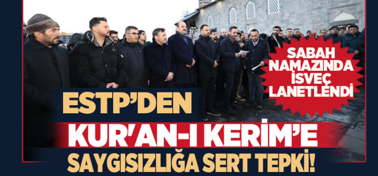 Erzurum Sivil Toplum Platformu İsveç’te Kur’an-ı Kerim’e yapılan alçakça saygısızlığı kınadı!