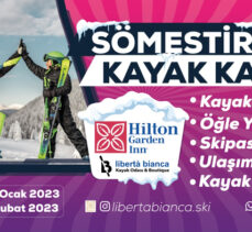 HİLTON GARDEN INN LİBERTA BİANCA KAYAK ODASI’NDAN SÖMESTİR KAYAK KAMPI!
