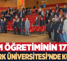 Atatürk Üniversitesi tarafından Türkiye’de Tarım Öğretiminin 177. yılı düzenlenen programla kutlandı.