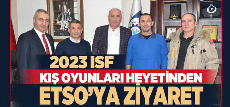 Genel Koordinatörü Necati Kaplan ve beraberindekiler, ETSO Başkanı Saim Özakalın’ı ziyaret etti.