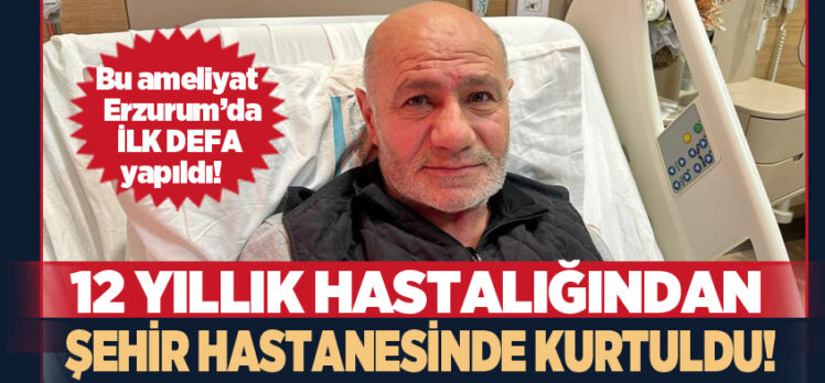 Hastalık durumu çok ileri derecelere varan Sedat Erçek bir haftada sağlığına kavuştu.