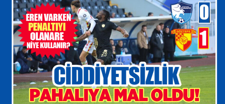 Spor Toto 1. Lig  21. haftasında Erzurumspor FK, evinde konuk ettiği Göztepe’ye 1-0 mağlup oldu.