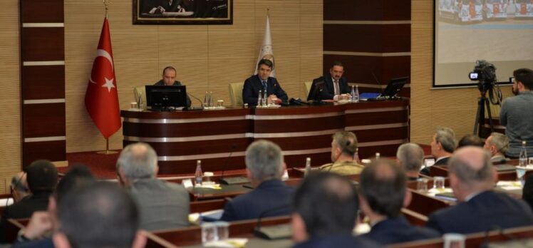 Erzurum’da “İl Koordinasyon Kurulu 1. Dönem Toplantısı”  Valilik Toplantı Salonunda yapıldı.