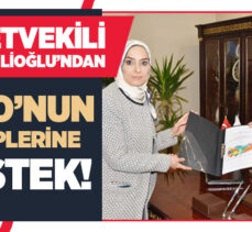 AK Parti Milletvekili Zehra Taşkesenlioğlu, ETSO Başkanı Özakalın’a tebrik ziyaretinde bulundu.